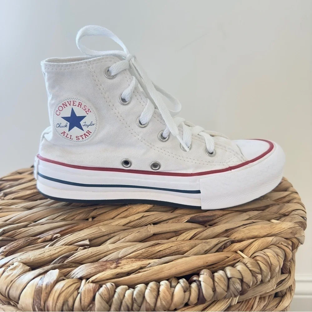 Converse Chuck Taylor All Star Hi Lift Sneaker - Little Kid - White Size 1